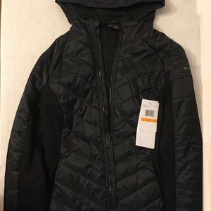 Black Womens Small “Spyder” Hooded Jacket